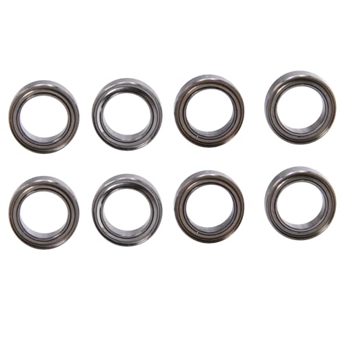 Blomiky R168Z 8 Pack Wheel Ball Bearings Spare Parts Suitable for Hyper Go 1/16 1/14 Scale H16PL H14BM 14210 14211 RC Trucks/ 14210 Bearing