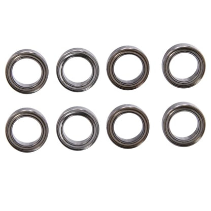 Blomiky R168Z 8 Pack Wheel Ball Bearings Spare Parts Suitable for Hyper Go 1/16 1/14 Scale H16PL H14BM 14210 14211 RC Trucks/ 14210 Bearing