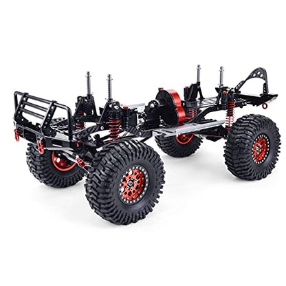 Tbest 1/10 RC Front Bumper, Durable Metal Adjustable Design Crawler Bumper for Off-Road Racing Enthusiasts, Scale Modelers, and Crawling Hobbyists