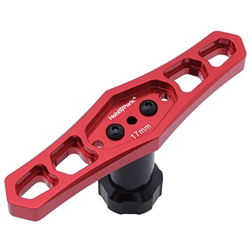 HobbyPark RC Allen Driver Set & Hex Nut Driver Set, 17mm Wheel Wrench, M2 M3 M4 Hex Nuts Wrench, RC Screw Tray
