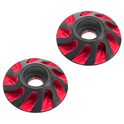 1/8 RC Wing Buttons RC Metal Rear Wing Buttons Gasket OD 15mm & 1/8 RC Wing Buttons RC Metal Rear Wing Buttons Gasket OD 15mm