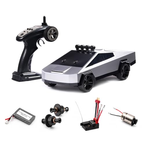 1/14 Scale Mini Drift Racing RC Car for Adult, 4WD High-Speed 48km/h Simulation Remote Controll Racing Cars Vehicle with LED Spotlight and Dual Tires