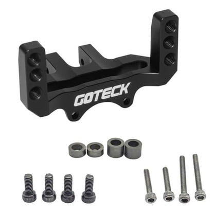 GOTECK 7KG High Torque Coreless Servo Upgrade with Metal Mount & Servo Horn, 8.4V Metal Gear Steering Servo for 1/24 Axial SCX24 Crawler - Easily Handles Heavy Brass Weights & Big Tires