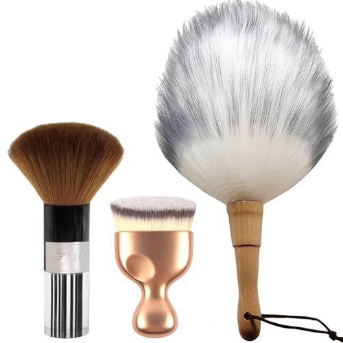 Car Interior Dusting Brush Auto Dust Sweeping Soft Brush Automotive Mini Duster Interior Cleaning Brush for Car Air Vent,Dash,Seat Microfiber Sweep Detailing Brushes Dust Removal Tools 3PCS - color: Style 4 (small + medium + wool duster)