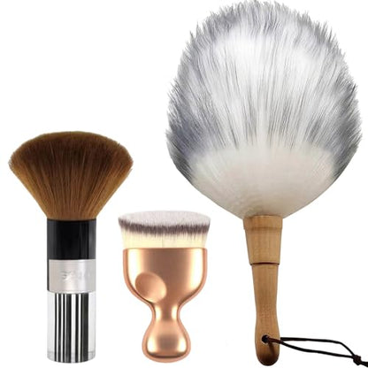 Car Interior Dusting Brush Auto Dust Sweeping Soft Brush Automotive Mini Duster Interior Cleaning Brush for Car Air Vent,Dash,Seat Microfiber Sweep Detailing Brushes Dust Removal Tools 3PCS - color: Style 4 (small + medium + wool duster)