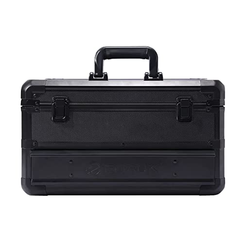 E ELIAUK Tool Box Tool Organizer Storage Cabinet Carry Case Toolbox with Drawers - color: Black
