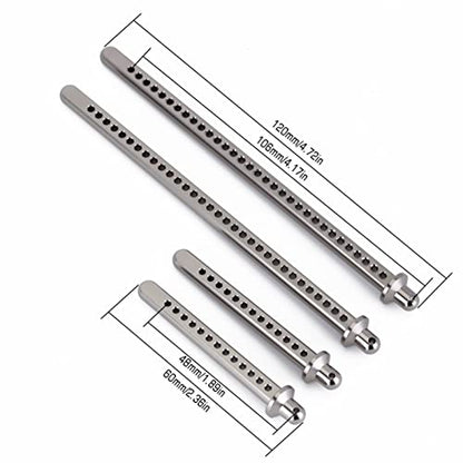 4Pcs RC Car Shell Column, Aluminum Alloy Front Rear Extended Body Post Mount, RC Car Shell Column for Axial SCX10 90046 1/10