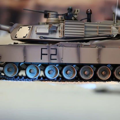 Toucan RC Hobby US in Stock Henglong 1/16 Tk7.0 Remote Control Tank M1A2 Abrams 3918 RTR Rc Model Plastic Tracks BB Airsoft that Shooting BB Bullets