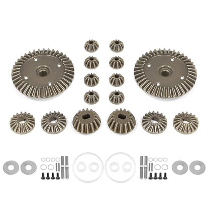 39T Differential Systems Kits Remote Control Car Differential Gear Transmission Systems for XV02 TT02 MB01 BT01 XM01 Model Vehicle Part