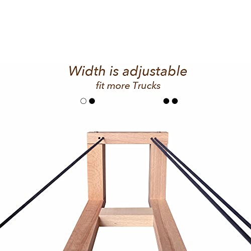 Tight Rope Drive Challenge RC Crawler Truck Stairs & Rope Bridge Obstacle 1/24 1/18 Scale RC Course Track（NO Truck Included）