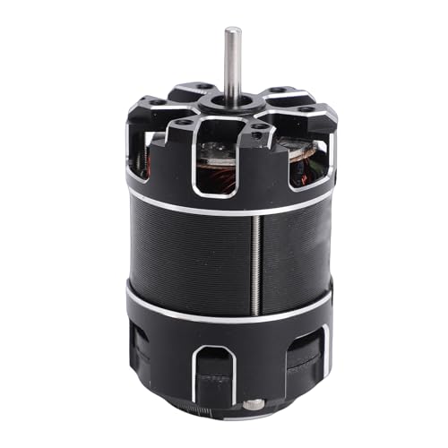 Sorandy 1/10 Scale CNC Aluminum Brushless Motor, Sensorless RC Racing Motor with Adjustable Advance Angle, High Performance for RC Cars, Trucks & Buggies (25.5T) - size: 25.5T
