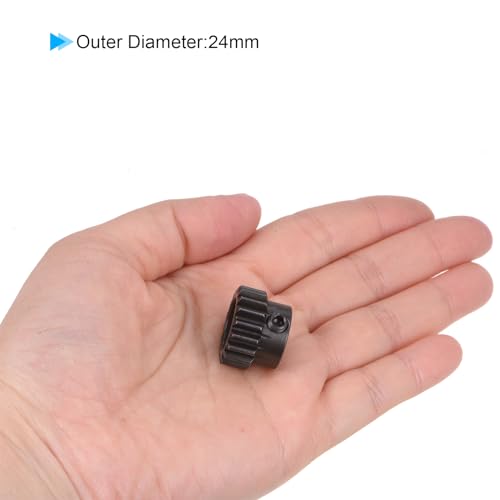 uxcell Mod 1 22T Pinion Gear 8mm Bore Hardened Steel Motor Rack Spur Gear for RC Car Truck Gear Drive