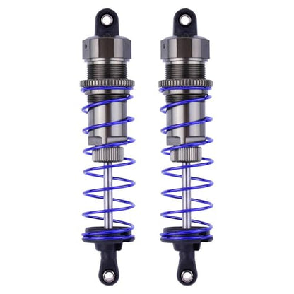 RC Car Parts Compatible with Axial for HPI for Hobao for HSP 1/10 RC for Buggy Crawler Parts Shock Absorber 92mm Front 105mm Rear Oil Damper Absorber(Front) - size: Front