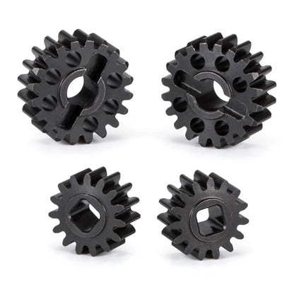 Heat Treated Steel 15T/20T Portal Overdrive Gear 36% OD 12T/23T Standard Gear for Axial 1/10 Capra F9 SCX10 III AR45 Portal Axle (15T 20T) - color: 15t 20t