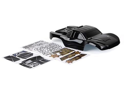 SummitLink Custom Clipless Body Compatible for 1/10 Scale RC Car or Truck BL2S (Truck not Included) (Police Black)
