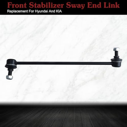 K750204 K750205 Sway Bar Link - Stop Clunking & Reduce Body Roll | Compatible with 2007-2012 Hyundai Veracruz Santa Fe 2011-2012 Kia Sorento - color: 1*K750204 1*K750205, size: Sway Bar Link