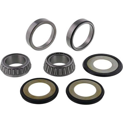 All Balls Racing 22-1001 Steering Bearing Kit | OEM replacement, fits Suzuki RM125 RM250 RMX250 WR250F YZ250F WR450F YZ450F, 400 426 450 engines, 22-1001