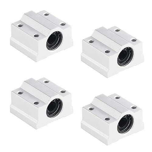 2PCS 8x900mm Linear Motion Rods & 8mm Lead Screw & 4PCS SK8 Rod Support & 4PCS SCS8UU & 2PCS KP08 Pillow Block & 2PCS Flexible Shaft Couplings for 3D Printer (Set of 16, 900mm) - style: 900mm