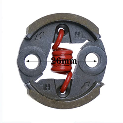 8000 RPM Clutch Kit of 23cc-71cc Engine | for 1/5 HPI FG FS Rofun Rovan Km Baja 5B SS 5SC 5T GoPed Redcat Losi HSP Rc Parts