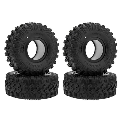 MEUS RACING 1.0 Tires - MS6 Ravangers Tires for TRX4M SCX24 FCX24 AX24 1/24 1/18 RC Crawler, 0.87/2.24/R1.0, #M1005 - size: M1005