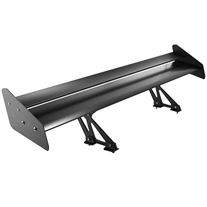 VEVOR Single Deck GT Wing Car Spoiler Adjustable Universal 53.4 inch Lightweight Aluminum Car Rear Spoiler Wing,Racing Spoiler BGW/JDM Drift - size: 53.4 Inch, style: Long bracket