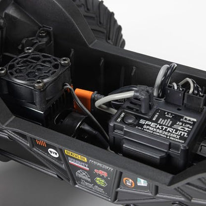 ARRMA 1/16 Quake GROM 4X4 RTR Brushed Monster Truck, Green | RC Truck, Battery & Charger Included, ARA2137T2 - color: Green