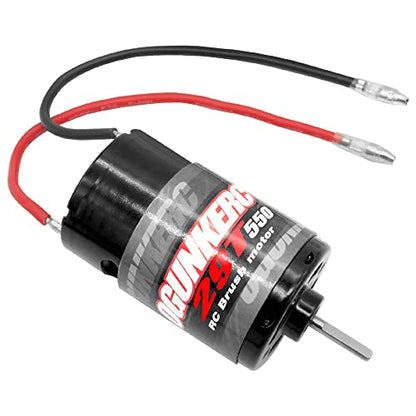 OGRC Motor 550 29T Brushed RC Motor 1/10 RC Crawler Motor for TRX4 SCX10 | 3-Slot 10500 Max RPM RC Car Motor for 1/10 TRAXXAS Redcat Axial RC4WD D90 and 1/6 Jeep Willys 1941 MB Military Truck - size: 29T