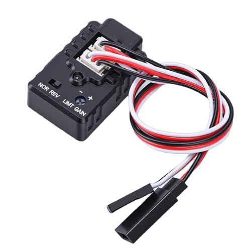 Racing Gyroscope Module 2 Axle RC Drift Car | High Stability Gyro for Remote Control Cars ABS Compact Vibration Sensor
