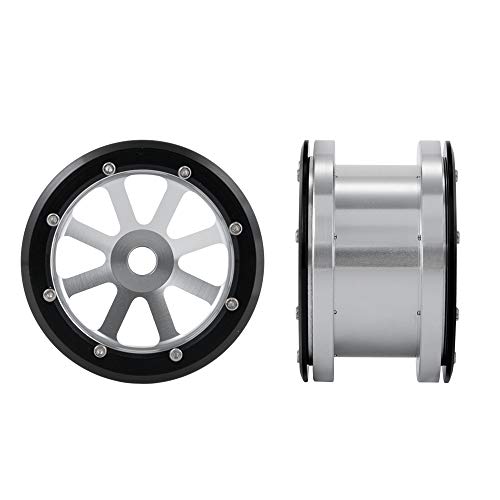 4PCS 1/10 RC Alloy 2.2'' Beadlock Wheel Rim For Axial Wraith RR10 SCX10 II TRX4