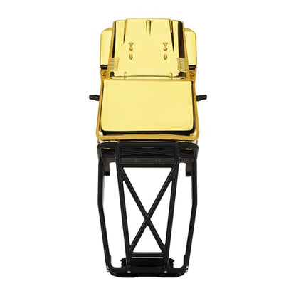 INJORA IR40-24 Half Truck Hard Body with Cage for 1/24 SCX24 Upgrade(Gold) - color: Gold