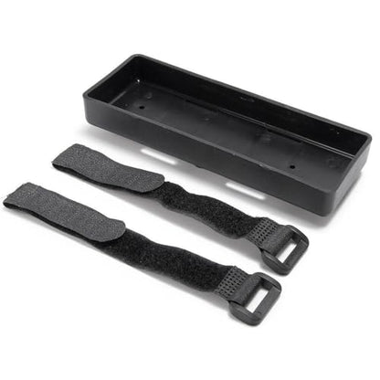 Black Battery Box Tray Case Compatible with 1/10 1/8 RC Crawler Axial SCX10 D90 TRX4 (2 PCS) - style: 2 PCS