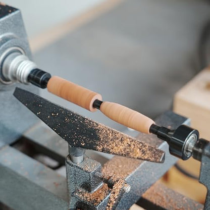 PM-002/MT1 Pen Mandrel Kit with 5pc Bush, 7mm Drill Bit and Mandrel Saver, MT1 for woodturning. - color: Mt1 Pen Mandrel Kit