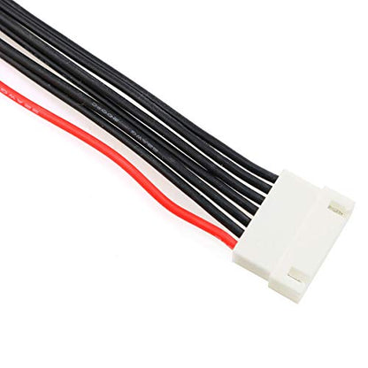 E-outstanding 3PCS 15cm JST-XH 6S LiPo Balance Extension Leads 22AWG Silicone Charging Wire
