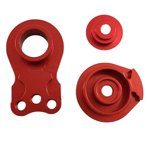 2PCS Aluminum 25T Adjustable Servo Saver for TRX4 TRX6 SCX10 Capra RC | Hi-Torque,1/10 Scale,Futaba,Tamiya Servos,CNC Machined,High Strength,Precision Fit