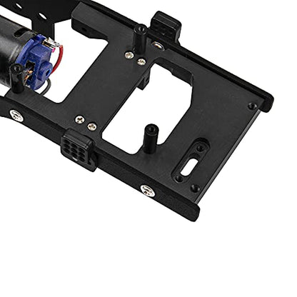 ShareGoo Metal Body Chassis Frame Car Shell Suspension Bracket with 370 Motor kit for MN Model D90 D91 MN45 MN99 MN99S 1/12 RC Car (Black) - color: Black
