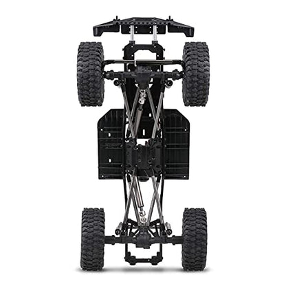 313mm Wheelbase Chassis Frame w/Tries for 1/10 AXIAL SCX10 II 90046 90047 RC Crawler Climbing Car DIY - size: with Tires
