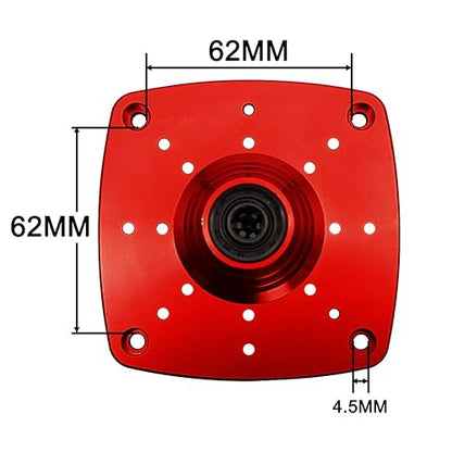 Rc Car Roto Starter for Zenoah CY 23cc 26cc 29cc 30.5cc Engine (Red) | for 1/5 HPI Rofun Rovan Kingmotor Baja Losi 5ive T FG Goped Redcat MCD DDT FID Racing Parts - color: Red