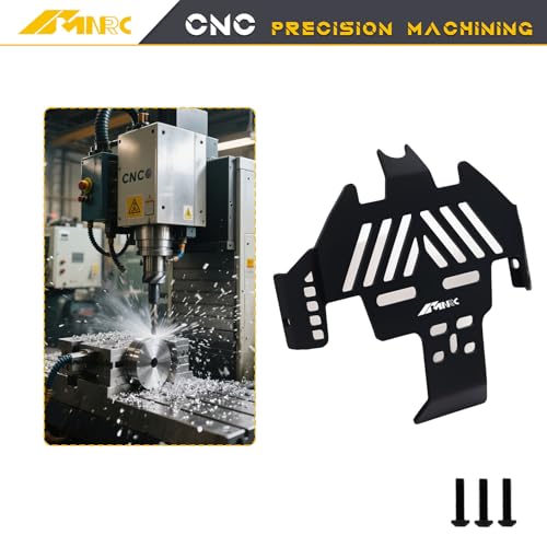 Thickened Heavy Duty Chassis Skid Plate Armor Portector Defend Compatible with TRX4 Series RC Crawler Upgrades Part