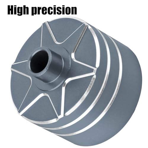 RC Upgrades Part for 1/8 Kraton/Outcast/Talion 6S BLX EXB,Notorious 6S BLX,1/7 Mojave 6S BLX EXB,BigRock/Fireteam 6S BLX,Aluminum Diff Case Differential Carrier,Replace #ARA310983 Titanium - color: Titanium(for 1/7 1/8)