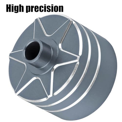 RC Upgrades Part for 1/8 Kraton/Outcast/Talion 6S BLX EXB,Notorious 6S BLX,1/7 Mojave 6S BLX EXB,BigRock/Fireteam 6S BLX,Aluminum Diff Case Differential Carrier,Replace #ARA310983 Titanium - color: Titanium(for 1/7 1/8)