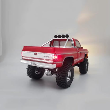 Trx4m K10 LED Light Kit for Traxxas 1/18 RC Crawler Car - Front Rear Roof Lights