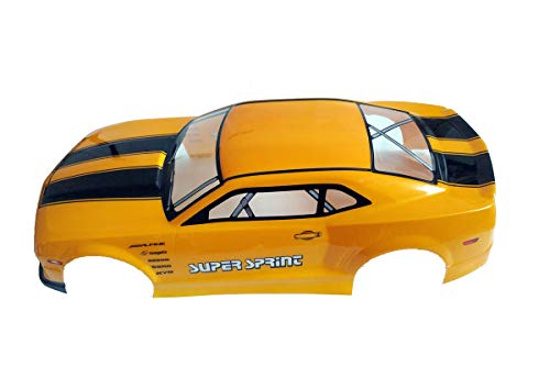 1/10 Scale RC Painted Precut Drift Racing Touring Onroad Car Body Shell Width 190mm with Wing Mirror Accessories (CMR) - style: CMR