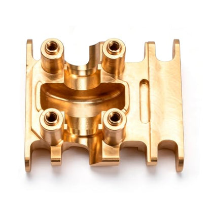 Brass Skid Plate for SCX30 RC Crawler Upgrade Parts RC Car Skid Plate for 1/30 Scale RC Crawler-20g - color: Brass