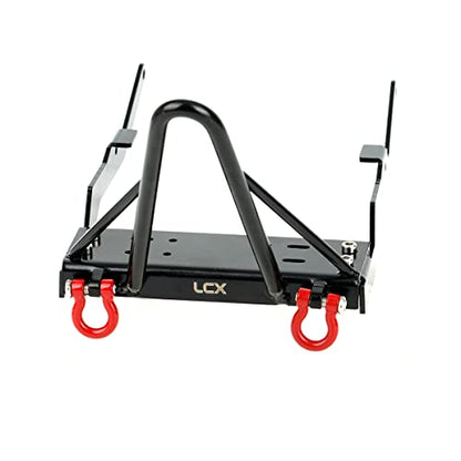 LCX Racing 1/10th RC Crawler Car CNC Machined Metal Front Bumper for Axial Capra Unlimited Trail Buggy UTB10, Upgrades Parts Accessories