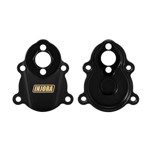 INJORA 45g Black Coating Brass Rear Outer Portal Housing for 1/18 RC Crawler Redcat Ascent-18 RC Upgrade Part