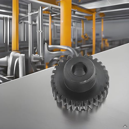 Steel Spur Gear, 0.8 Mod Spur Gear, 30 Tooth Steel Spur Gear Drive, 6mm D Bore, Industrial Hardware Part 4303 1006 0030, with Fine Craftsmanship, for RC Car Truck Gear Drive