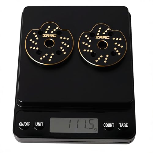 Brass Portal Weights Covers Steering Knuckle Caps Housing Counterweight for Axial SCX10 III AXI03007 & Capra 1.9 UTB AXI03004 1/10 RC Rock Crawler Weight Hangers (Black Gold) - color: Black Gold