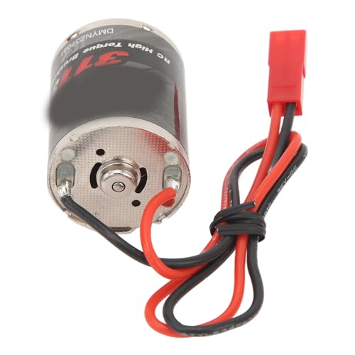 Alomejor 370 RC Motor,High Performance 30000RPM Brushed Motor Stainless Steel Copper Construction for RC Hobbyists Crawlers Racing Enthusiasts