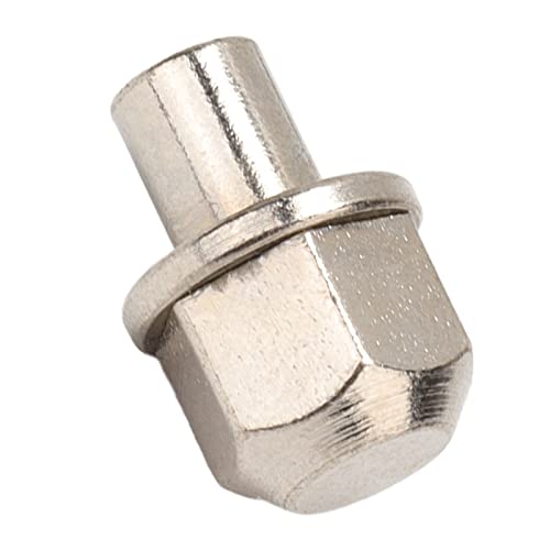 8Pcs RC Hex Wheel Hub Nut Universal 12mm Drive Adaptor Extension Column Stainless Steel for Axial SCX10 D90 Redcat GEN8 Silver 14mm