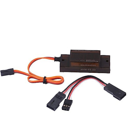 Drfeify RC Accessory Ignition Mini Tachometer V5.0, with Automatic Detection Microcontroller High Brightness LED Digital Tube, for DLE Series MT Gasoline Engines